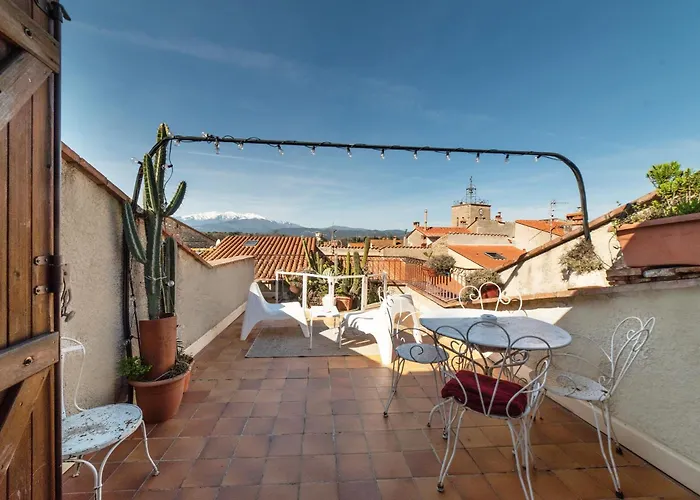 Loft Terrasse Vue Panoramique Appartamento Maureillas